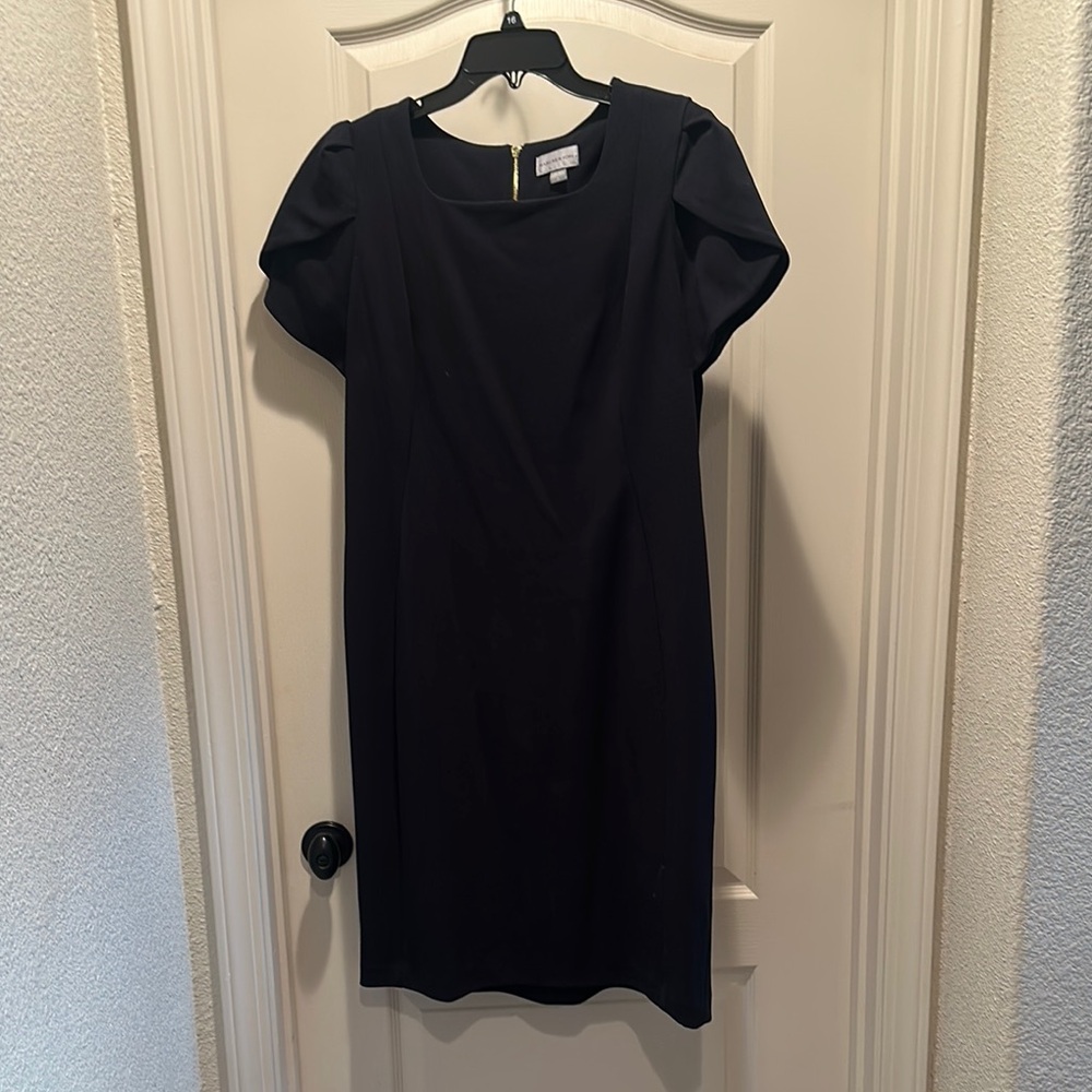 Elegant Navy Blue Dress